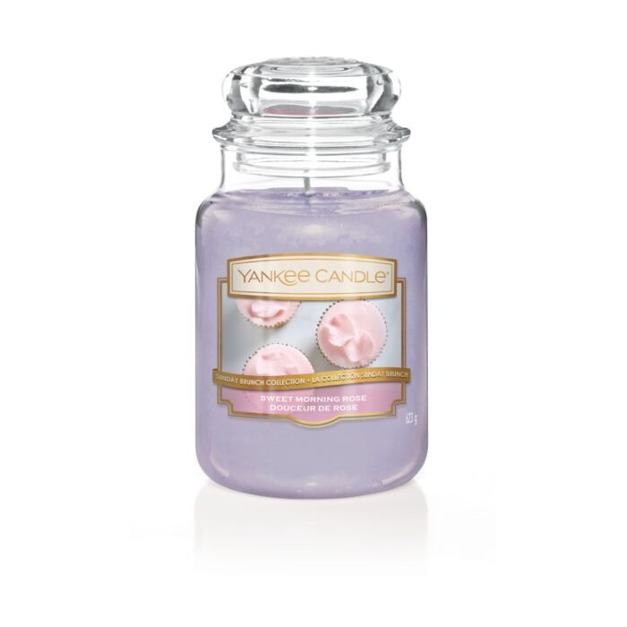 Yankee Candle Large Jar - Sweet Morning Rose-1